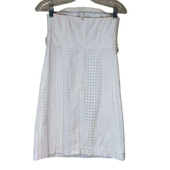 Vineyard Vines White Strapless Midi Dress - Picture 5 of 9